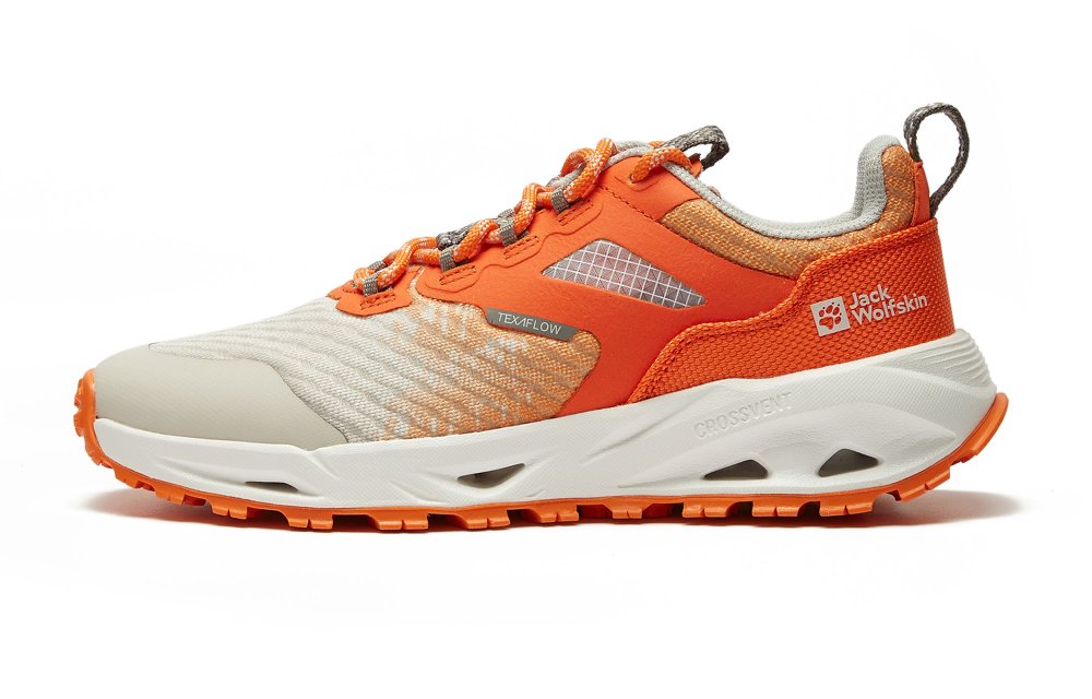 Jack Wolfskin Cushioning Anti-Slip Wear-Resistant Breathability Low-Top Trekking Shoes Women's