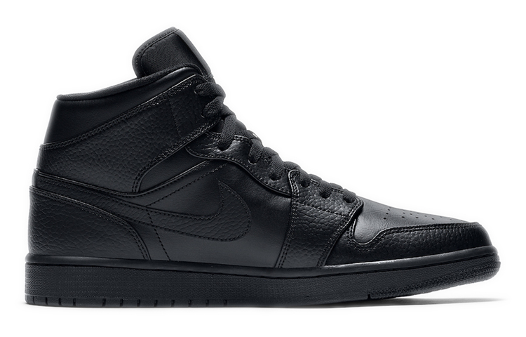 Air Jordan 1 Mid 'Triple Black' 2020 купить в интернет-магазине Yoocart с быстрой доставкой по России.