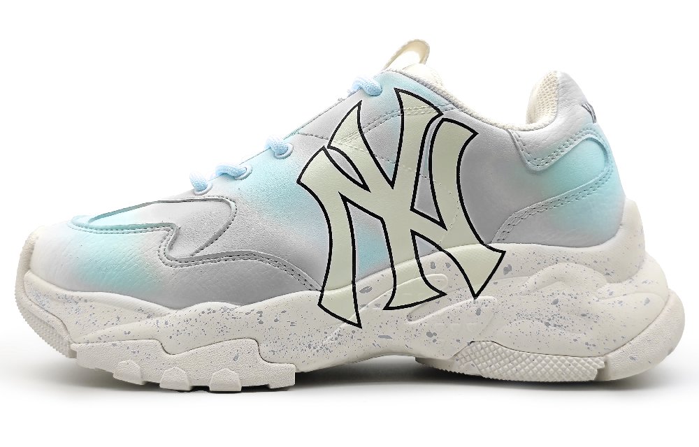 MLB Big Ball Chunky Chunky Sneakers Unisex Low-Top Green/Beige