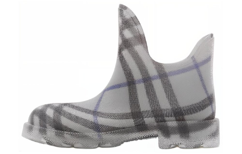 Burberry Marsh Checked Ankle Boots