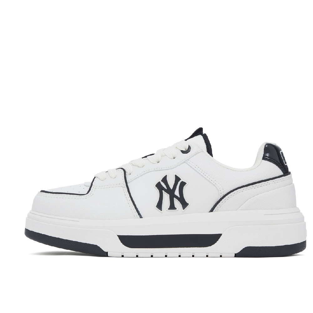 MLB Chunky Liner Zero-Degree Blue String Abrasion-Resistant Slip-Resistant Low-Top Skateboard Shoes Unisex Blue White