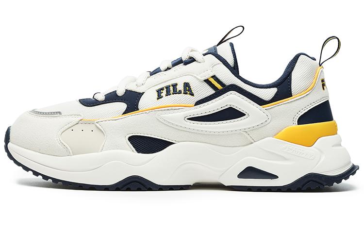 FILA Rayflide Cushioning Lightweight Low-Top Casual Shoes Men's White Space Blue
