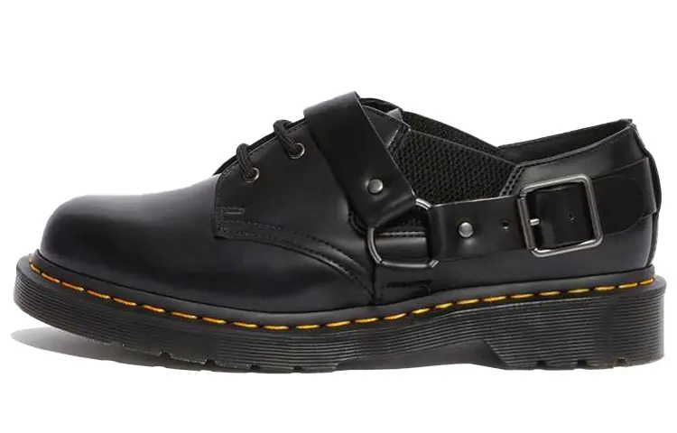 Dr.Martens Fulmar Breathable And Wear resistant Low Top Casual Shoes Unisex Black