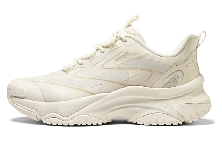 Skechers Street Cushioned Wear-Resistant Breathable Low-Top Casual Shoes Women's Ivory
