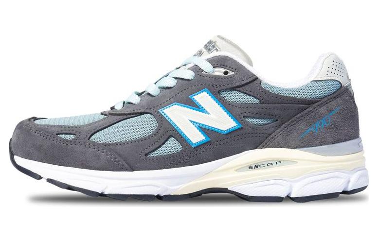 New Balance 990v3 MiUSA Kith Steel Blue