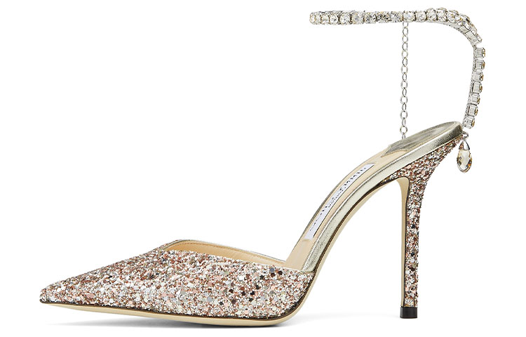 Jimmy Choo Saeda Slim Heel High Heels Women's Pink