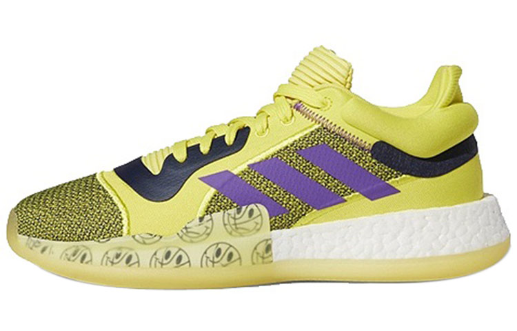Adidas Marquee Boost Low Yellow Purple Black