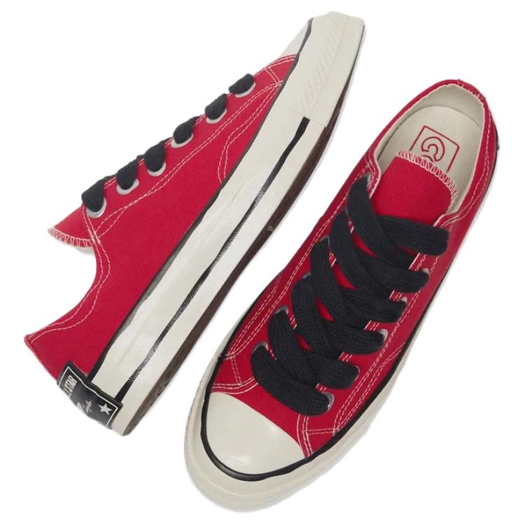 Converse 1970s Abrasion Resistant Low top Canvas Shoes Unisex Red купить в интернет-магазине Yoocart с быстрой доставкой по России.