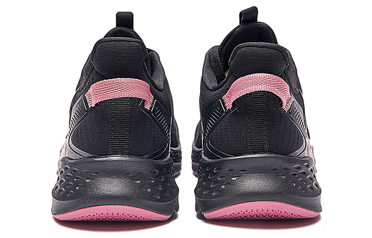 361° Bounce Technology Breathable Low-Top Running Shoes Women's Black Pink Comfortable Sports