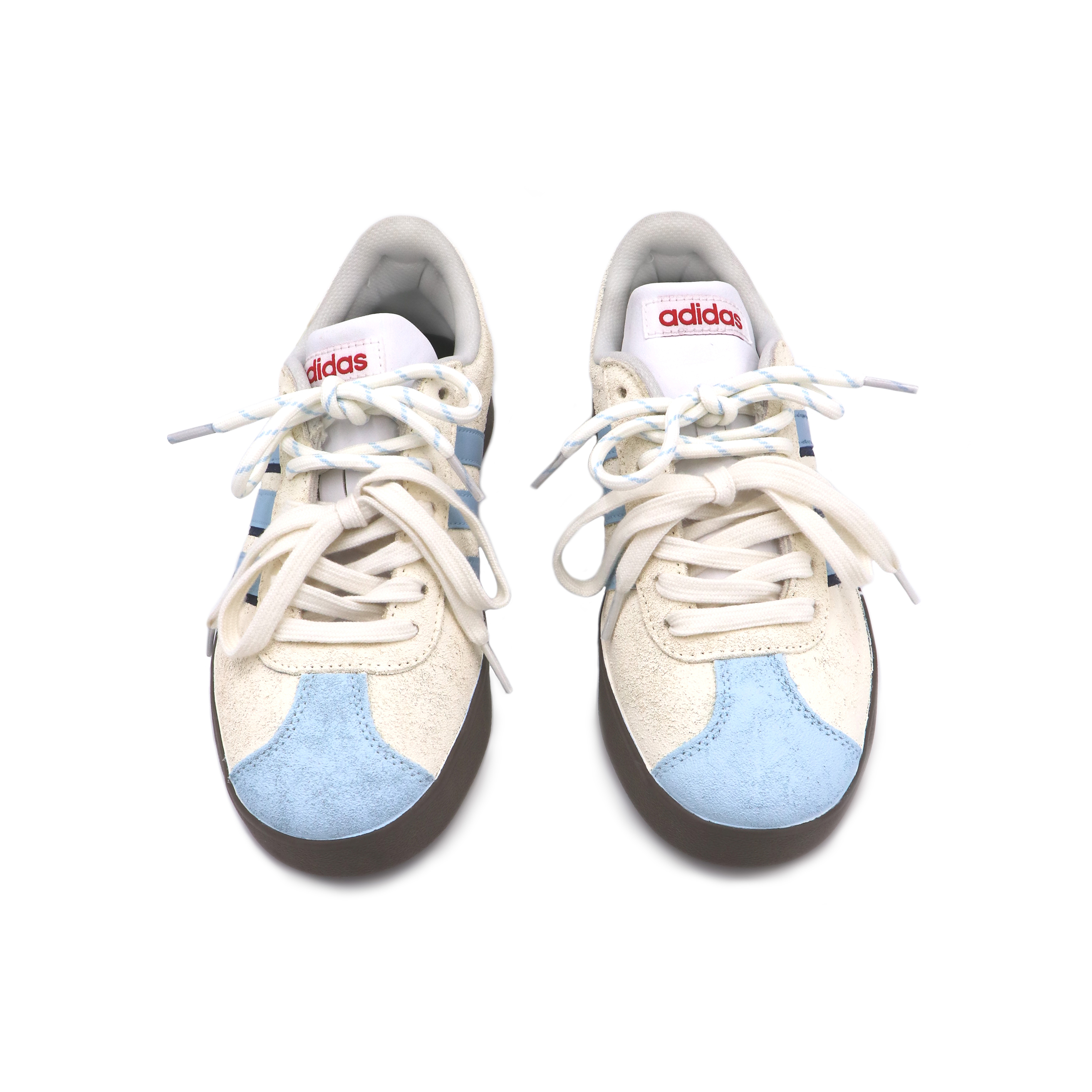 Adidas VL COURT 2.0 Cushioning, Wear Resistant Low top Skateboard Shoes Unisex Yellow Blue купить в интернет-магазине Yoocart с быстрой доставкой по России.