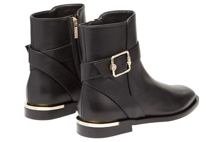 Jimmy Choo Clarice Ankle Boot Black Leather