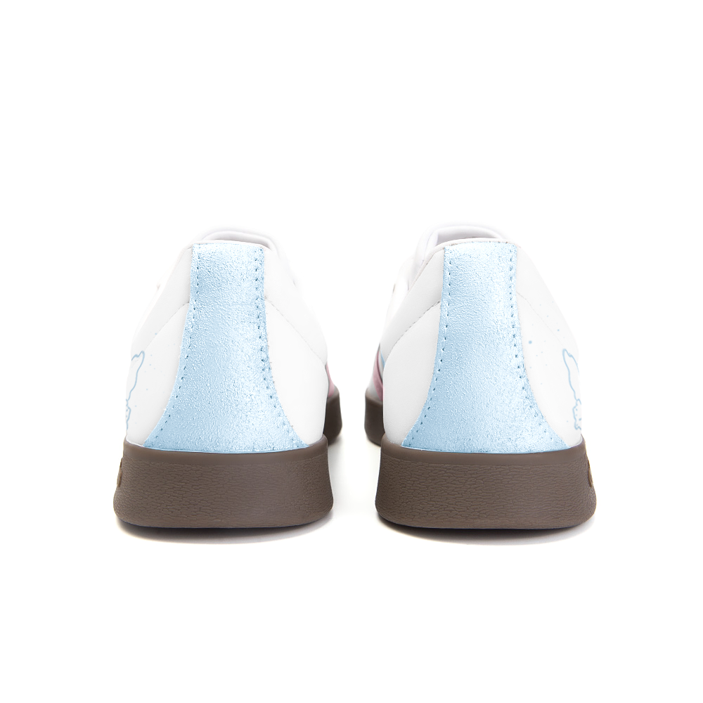 Adidas Neo VL Court 2.0 Anti Slip Wear Resistant Low Top Skateboard Shoes Unisex White Blue Pink купить в интернет-магазине Yoocart с быстрой доставкой по России.
