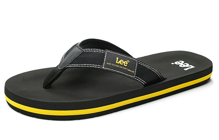 Lee Sunset 2.0 EVA Stitching Slip Resistant Slide Slippers Men's Black