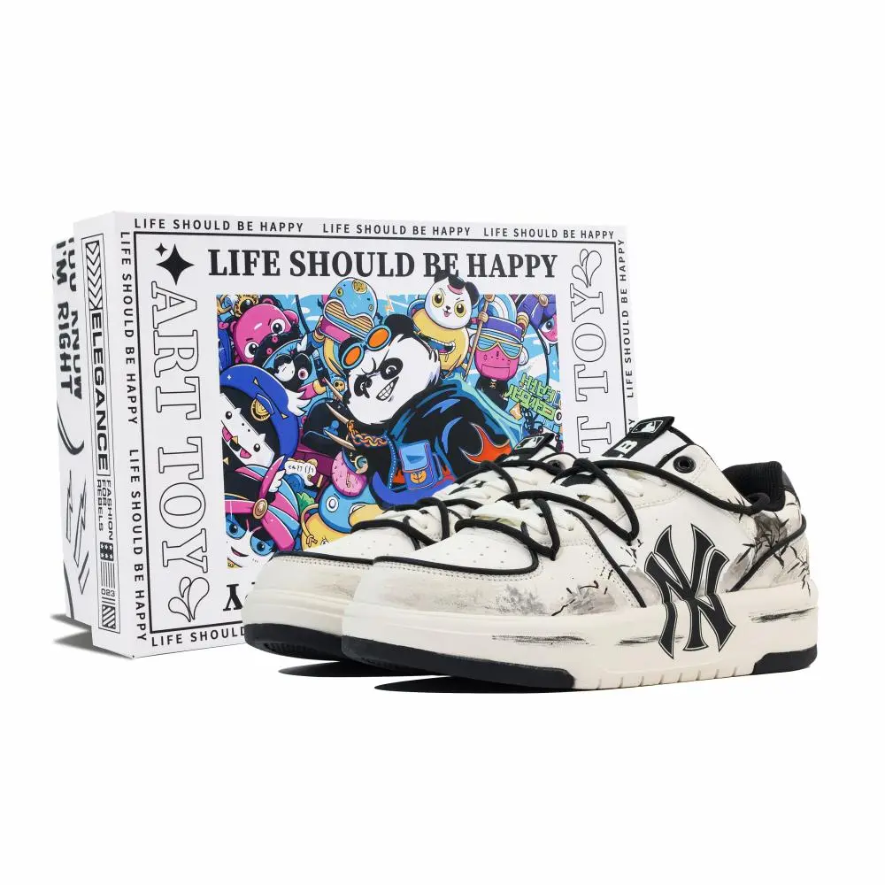 MLB Chunky Liner Skateboard Shoes Unisex Low top Black
