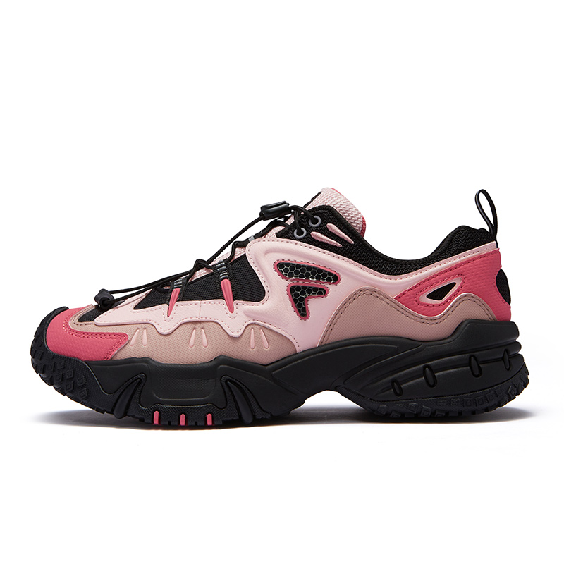 FILA FUSION KRIPTONITE Low Top Chunky Sneakers Women's Black Pink