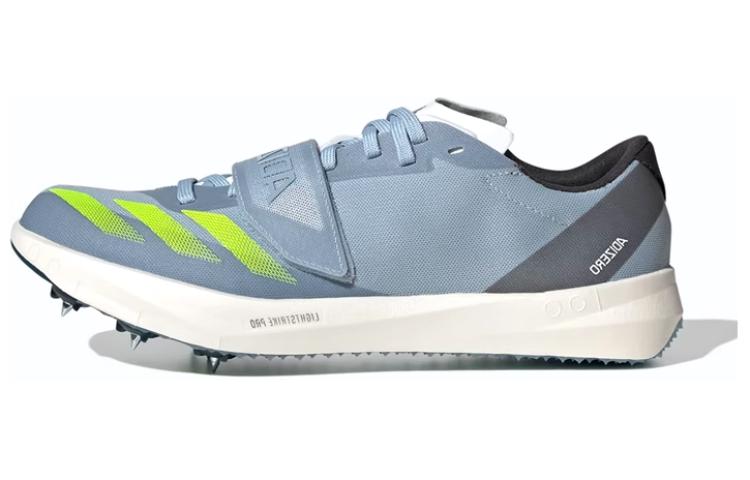 Adidas Adizero TJ/PV Slip Resistant, Abrasion Resistant, Breathable Low Top Training Running Shoes Unisex Gray