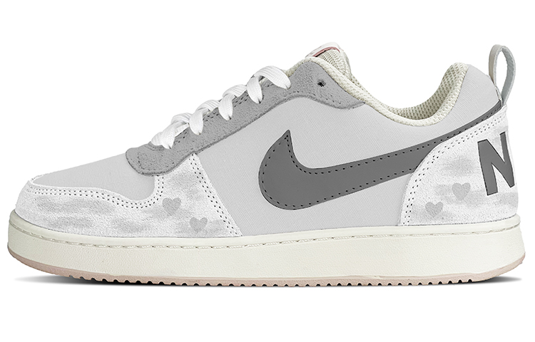 Nike Court Borough Low PRM Low-Top Skateboard Shoes Women's Gray