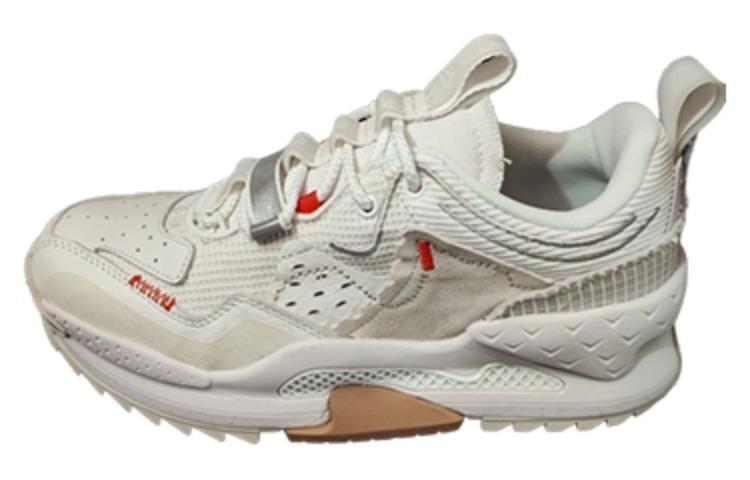 LiNing Mountain Half Mountain Half Anti Slip Wear Resistant Low Top Casual Shoes Men's White