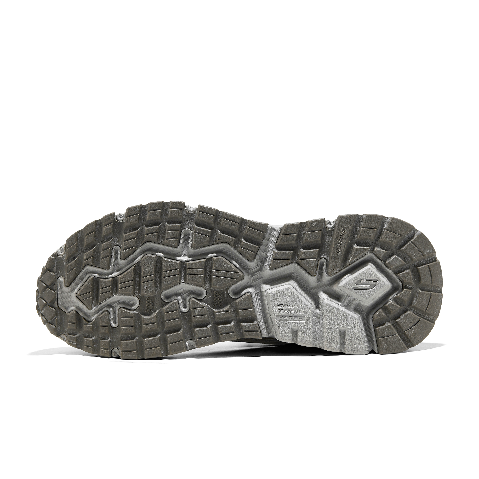 Skechers Sport Abrasion-Resistant Low-Top Outdoor Shoes Men's Gray