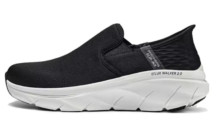 Skechers Hands Free Slip-Ins Wear-resistant And Lightweight Low-Top Casual Shoes Men's Black