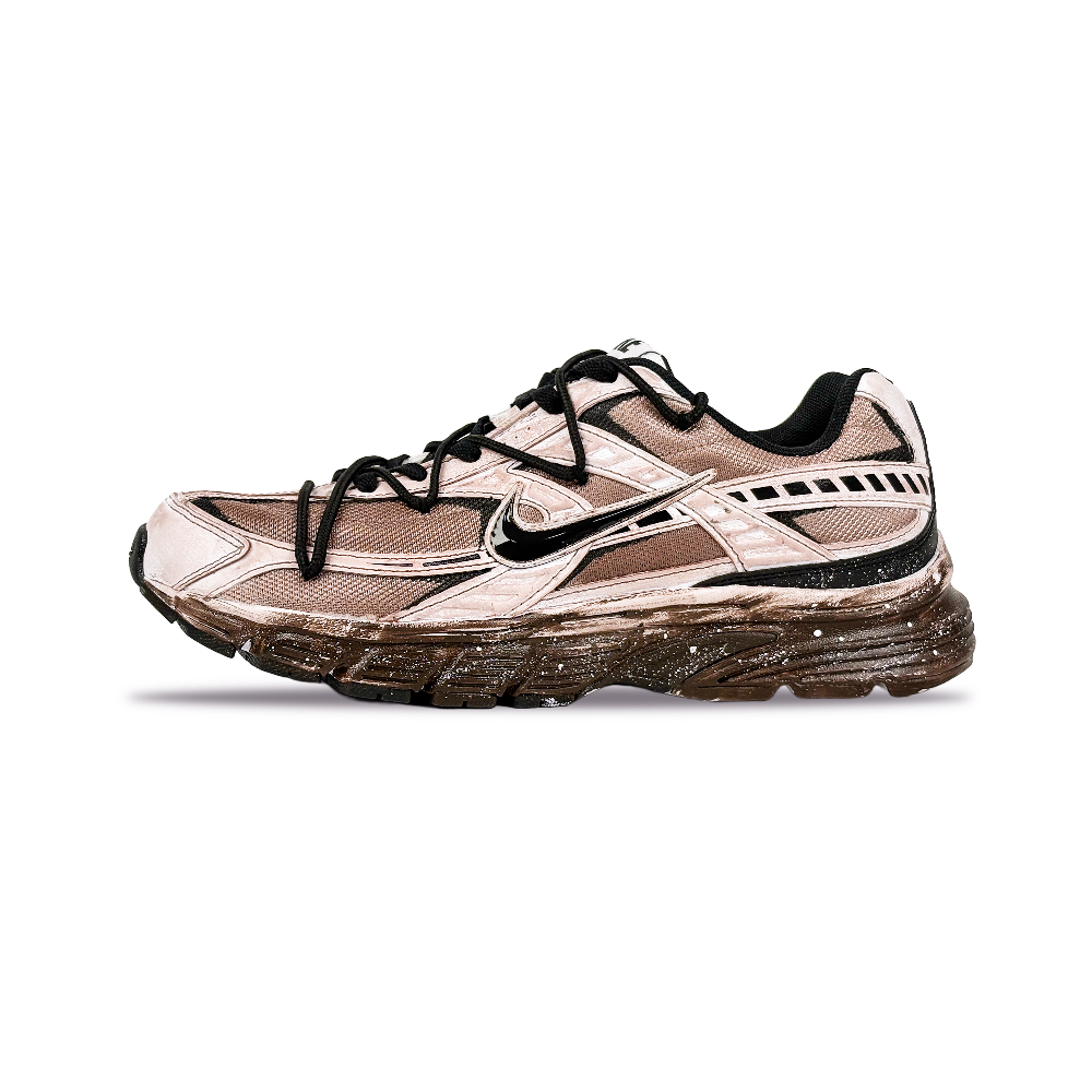 Nike Initiator Cushioning, Wear Resistant Low Top Running Shoes Men's Brown