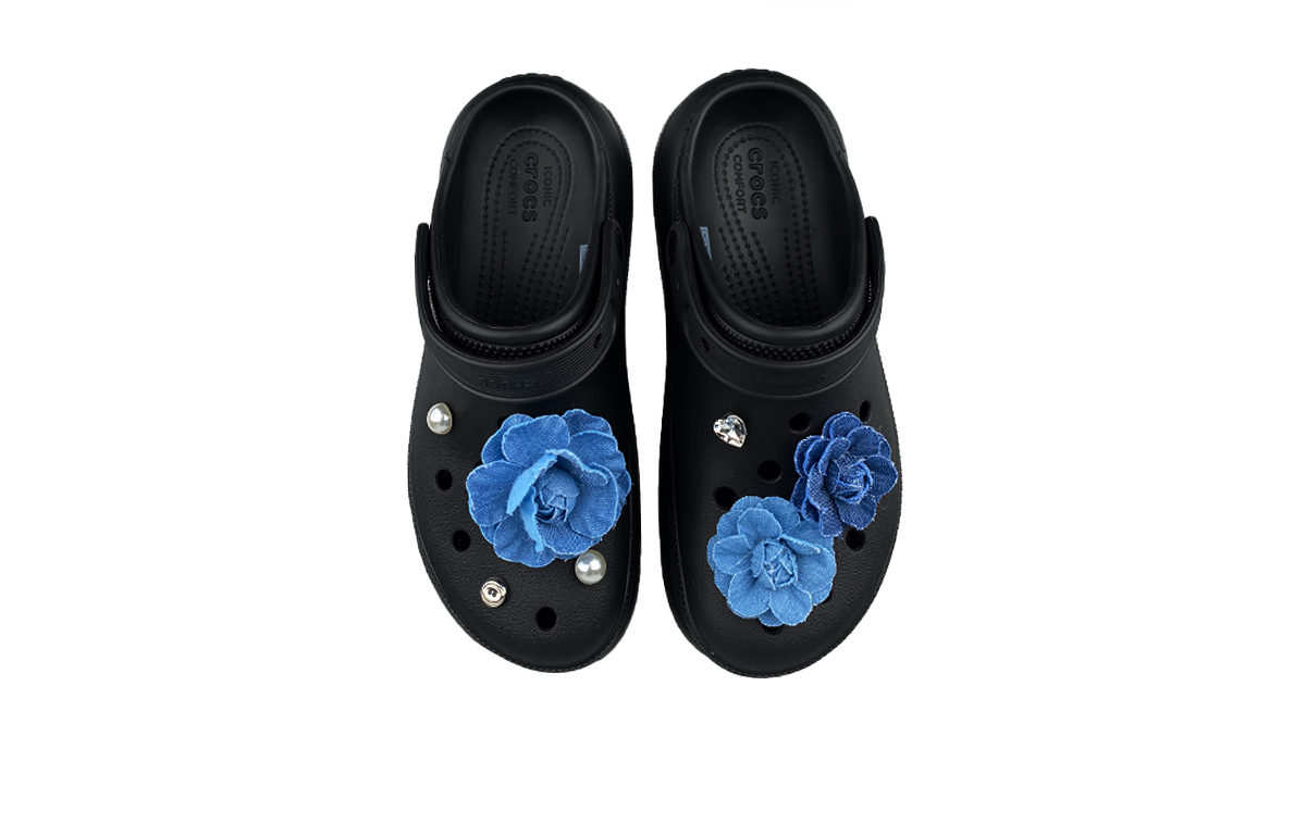 Crocs Crush Clog Classic Clog Clogs Unisex Black Blue купить в интернет-магазине Yoocart с быстрой доставкой по России.