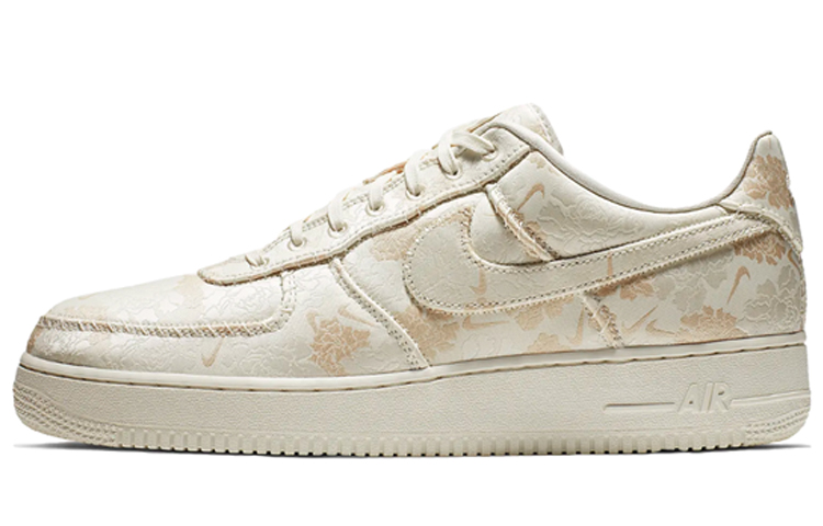 Nike Air Force 1 Low Satin Floral Pale Ivory
