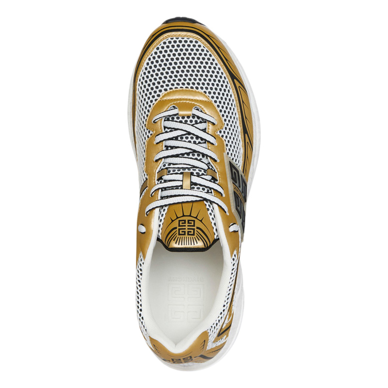 Givenchy Nfnty 52 Low Top Casual Shoes Men's Gold