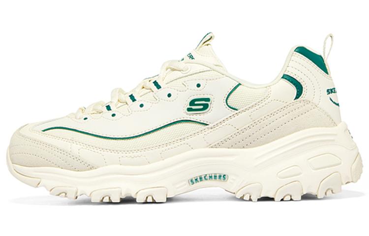 Skechers D'Lites 1.0 'Creamwhite Green'