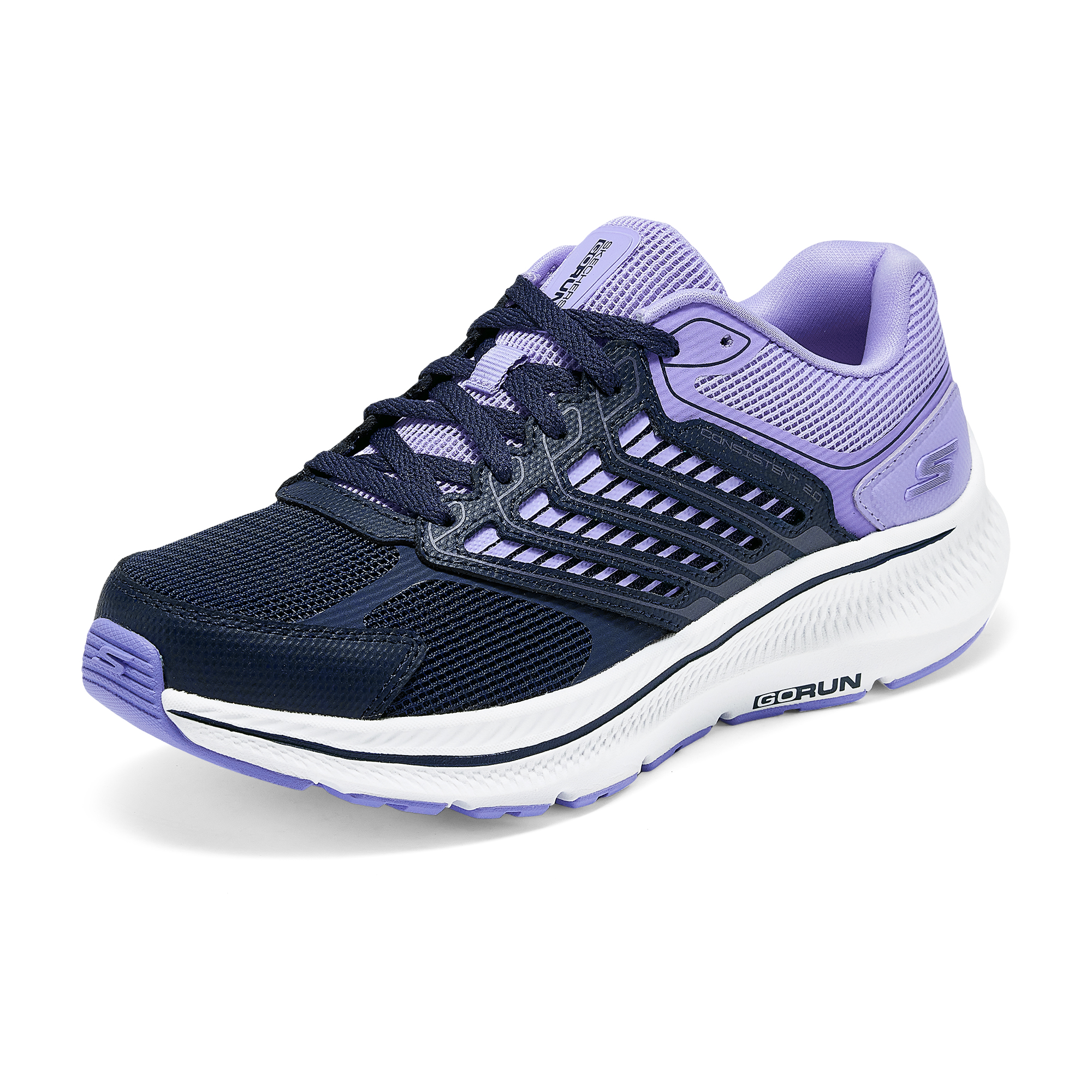 Skechers WOMEN'S GO Series Support Low-Top Casual Running Shoes Women's Blue Purple купить в интернет-магазине Yoocart с быстрой доставкой по России.