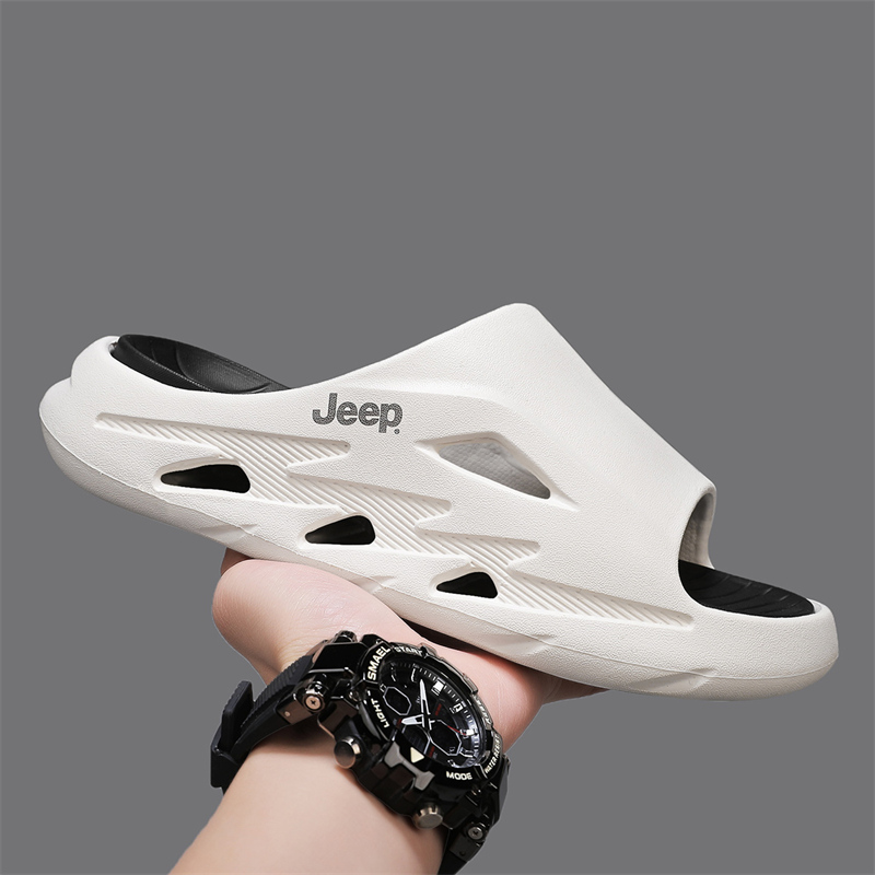 Jeep EVA Cushioning Slide Slippers Unisex купить в интернет-магазине Yoocart с быстрой доставкой по России.
