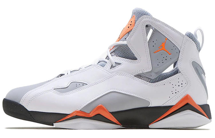 Jordan True Flight White Orange Grey