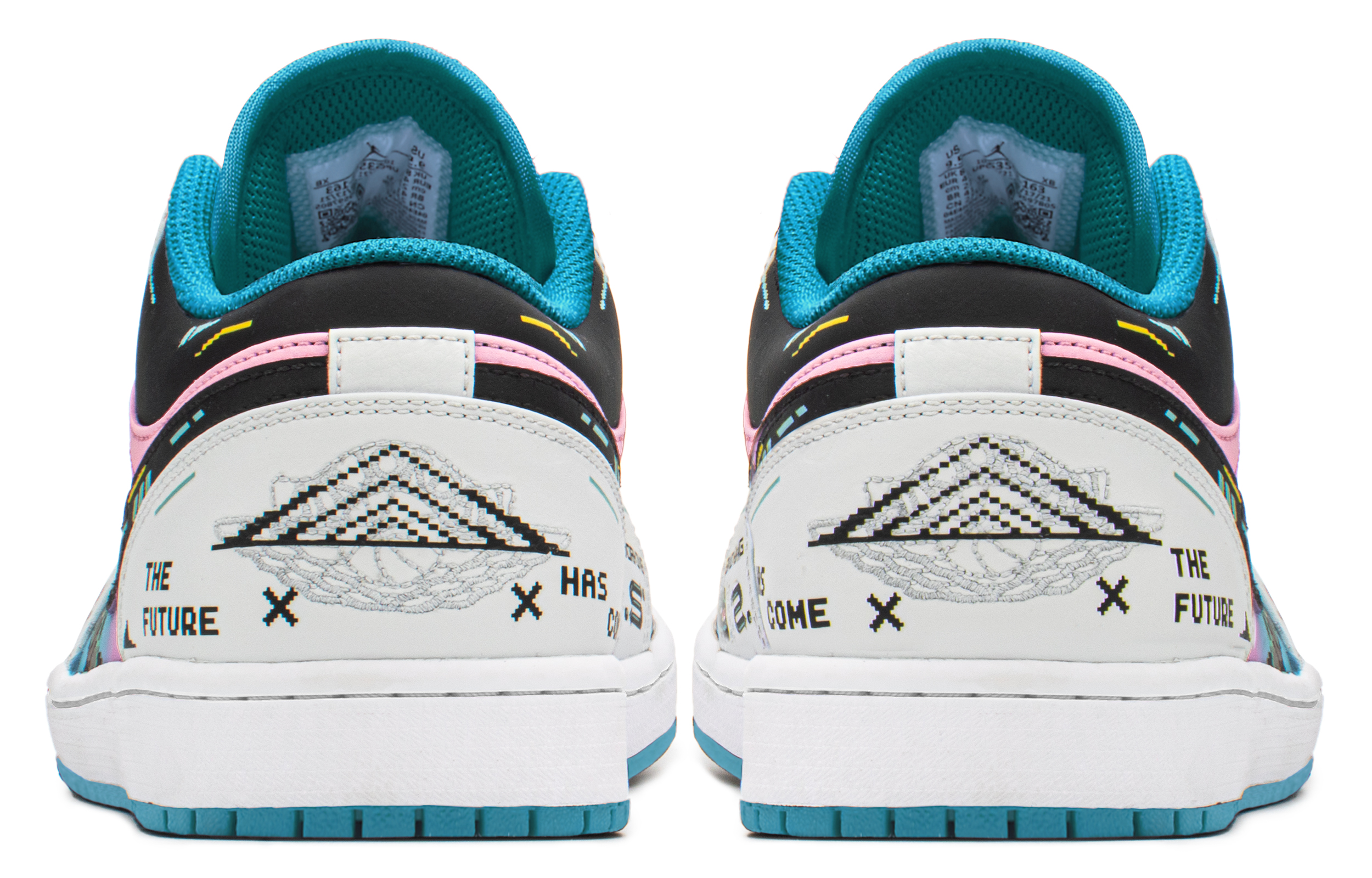 Jordan Air Jordan 1 Vintage Basketball Shoes Men's Mid top Blue/Pink купить в интернет-магазине Yoocart с быстрой доставкой по России.