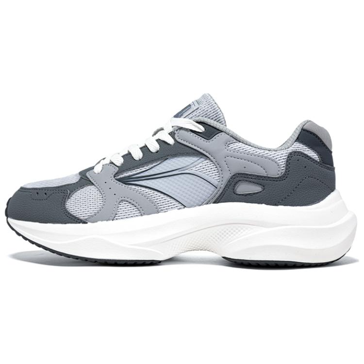 361° Breathable And Slip Resistant Low Top Casual Shoes Men's Gray Blue