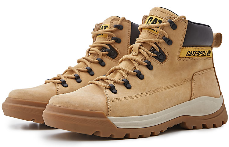CAT Outdoor Boots Men Yellow купить в интернет-магазине Yoocart с быстрой доставкой по России.