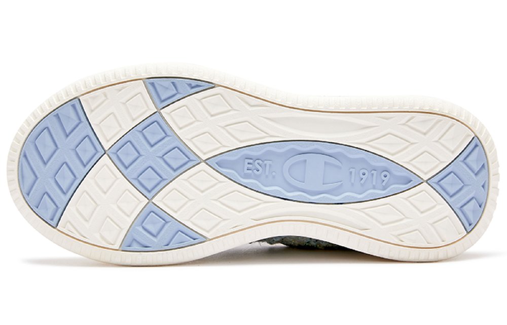 Champion Slip Resistant Cushioning Low Top Skateboard Shoes Women's Light Blue