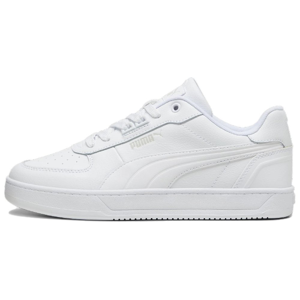 PUMA Caven 2.0 Anti Slip Wear Resistant Low Top Skateboard Shoes Unisex White