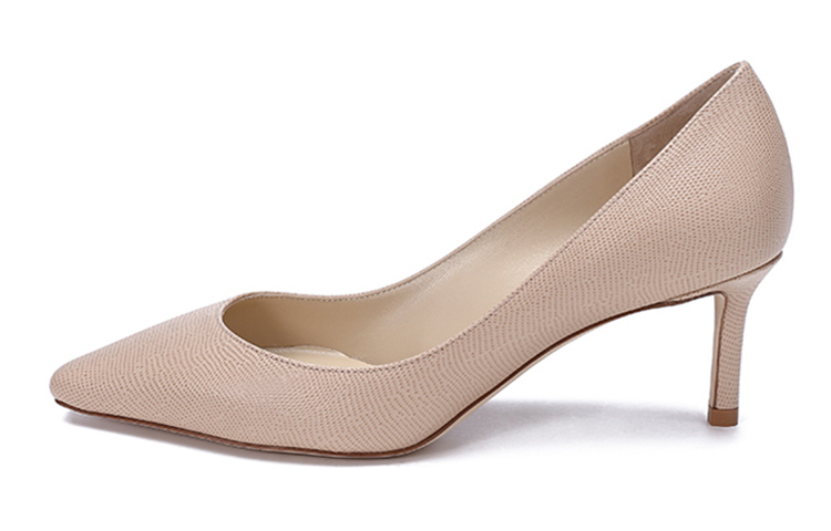 Jimmy Choo SS22 Slim Heel High Heels 6cm Women's Nude