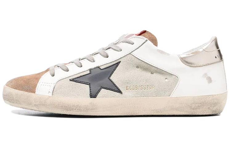 Golden Goose Super-Star White Silver Cream