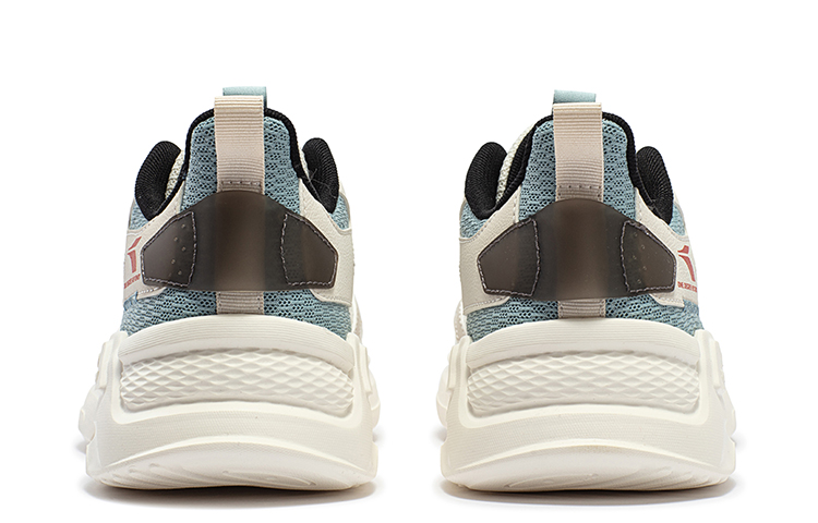 361° Lightweight Comfort Cushioning Anti-Slip Wear-Resistant Breathability Low-Top Casual Shoes Men's Mist Blue