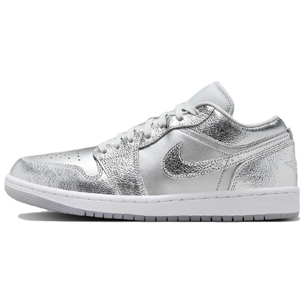 Jordan 1 Low SE Metallic Silver Women's
