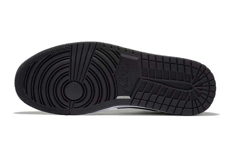 Jordan Air Jordan 1 Anti Slip Wear Resistant Low Top Vintage Basketball Shoes Men's Smoke Gray