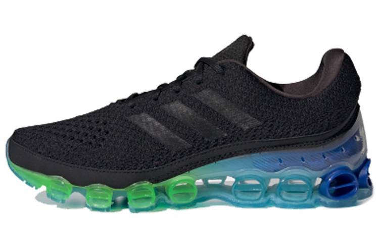 Adidas Microbounce Black Green Blue
