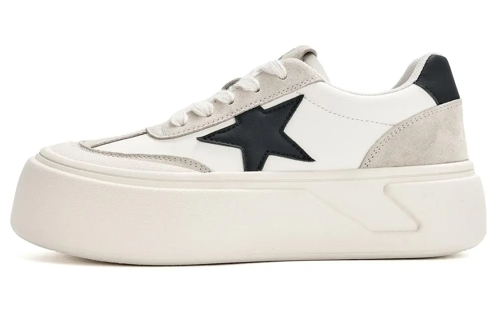 EBLAN Slip Resistant Abrasion Resistant Low top Skateboard Shoes Women's