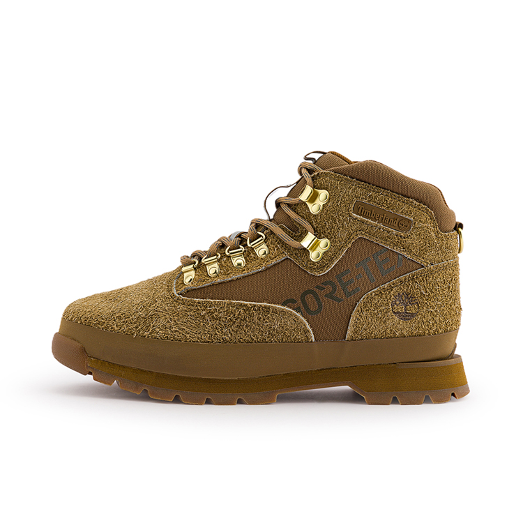 Timberland Slip Resistant Mid Top Hiking Shoes Men's Brown Beige