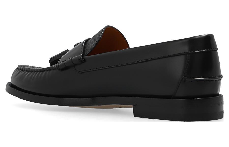 GUCCI Tassel-detail GG Canvas Loafers купить в интернет-магазине Yoocart с быстрой доставкой по России.
