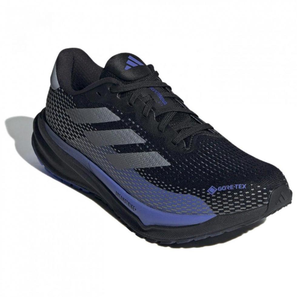 Adidas Supernova Gore Tex Core Black Grey Cobalt Blue купить в интернет-магазине Yoocart с быстрой доставкой по России.