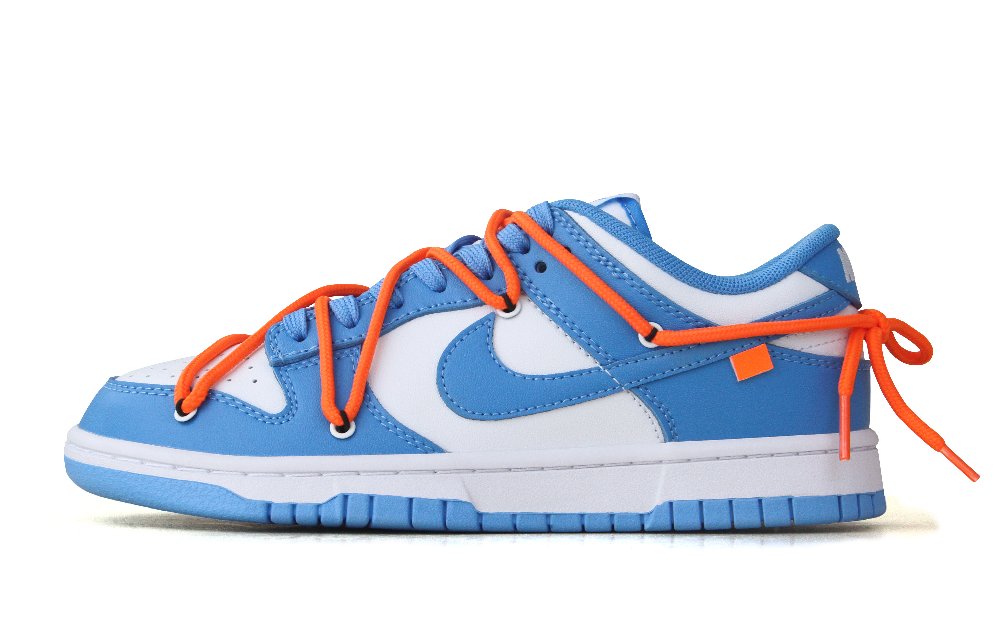 Nike Dunk Abrasion Resistant Low Top Skateboard Shoes Unisex Carolina Blue