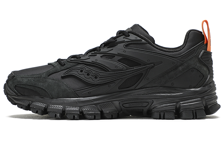 Saucony Slip Resistant, Abrasion Resistant, Breathable Low Top Casual Running Shoes Unisex Black