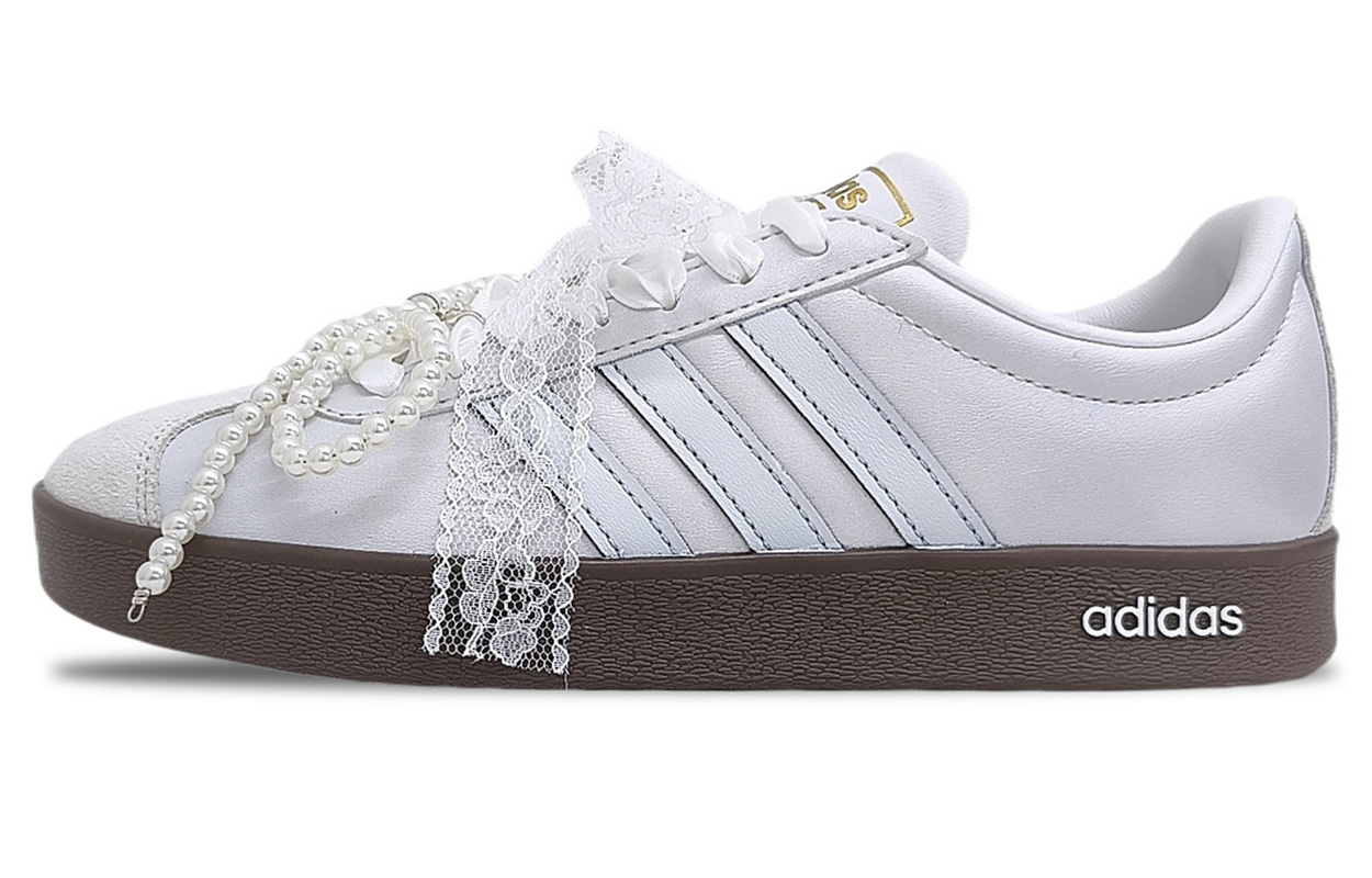 Adidas Neo VL Court 2.0 Lightweight And Breathable Low Top Skateboard Shoes Women's White купить в интернет-магазине Yoocart с быстрой доставкой по России.